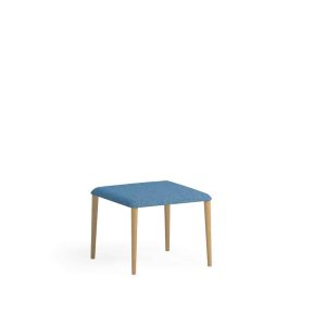 Sloop 70 pouf con gambe in legno